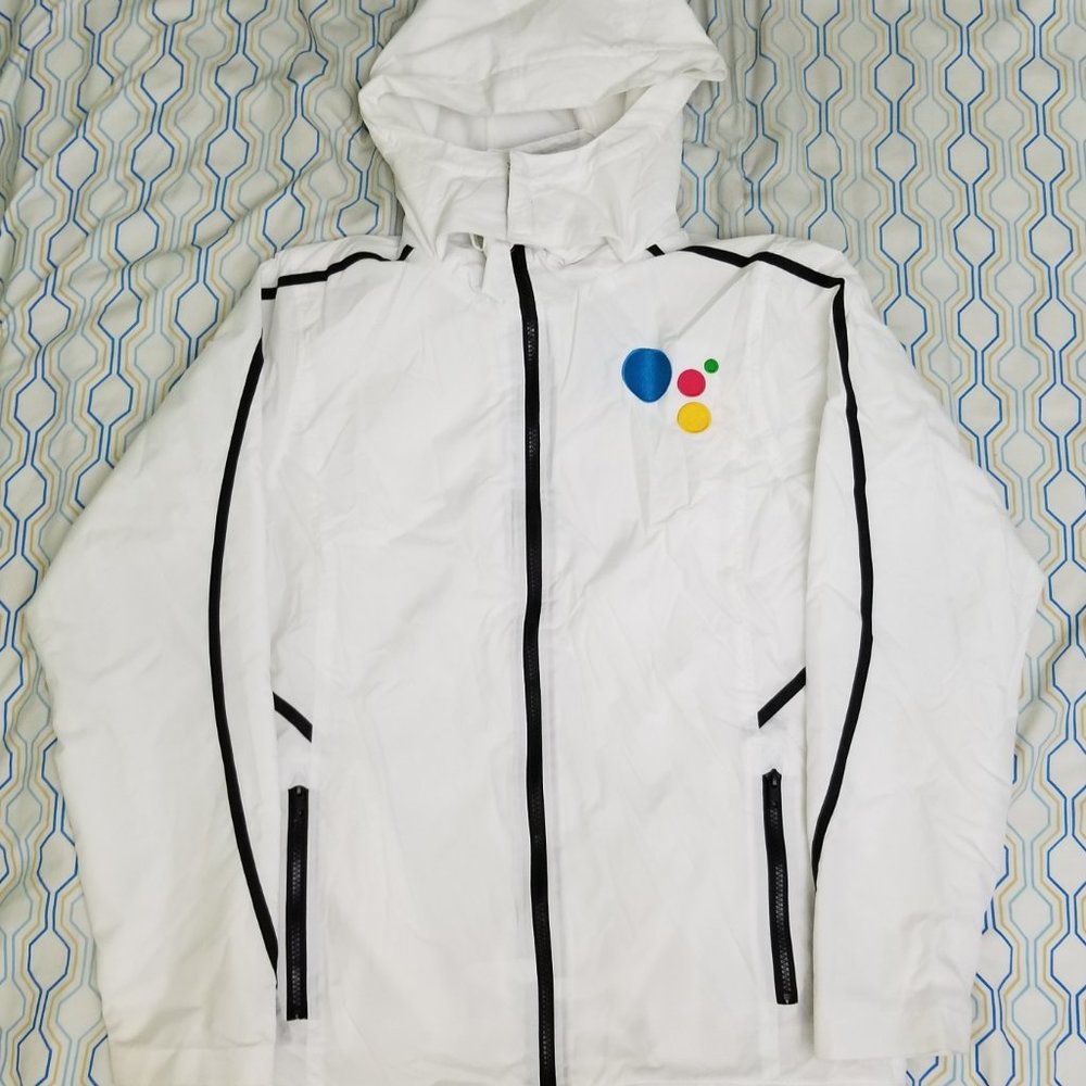 Google Assistant Employee Jacket Coat Tech Logo View 3